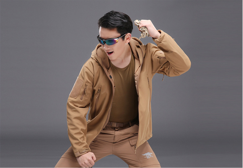 Military Tactical Jacket Waterproof Wolf Armor