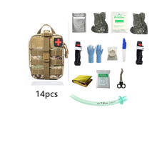Tactical Bag 12pcs Emergency Trauma Kit Tourniquet Military Combat Tactical IFAK for First Aid Response medical kit